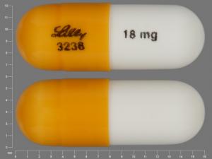 Strattera (Atomoxetine) 18 mg Capsules